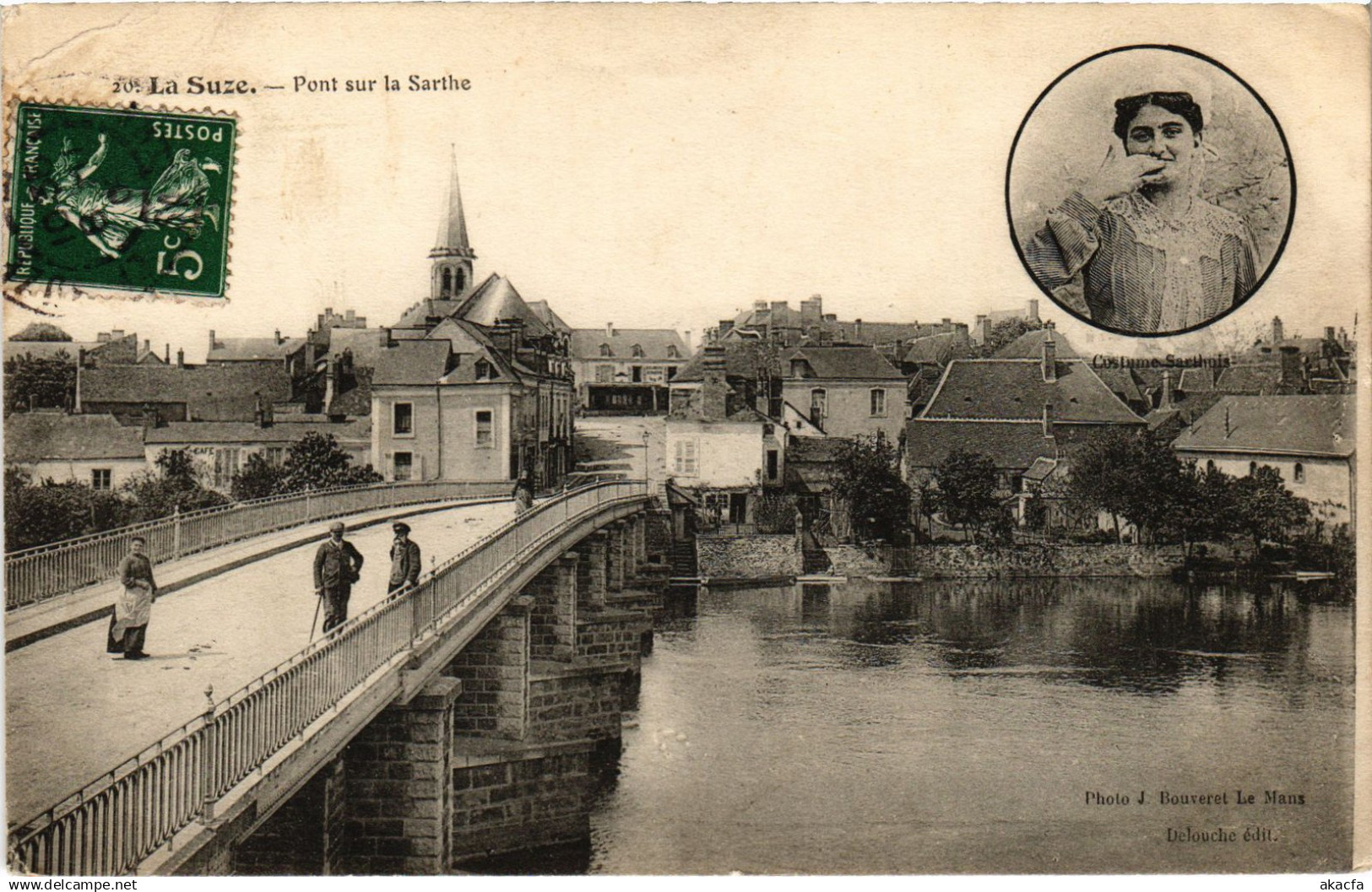 CPA La Suze Pont sur la Sarthe (1429019)