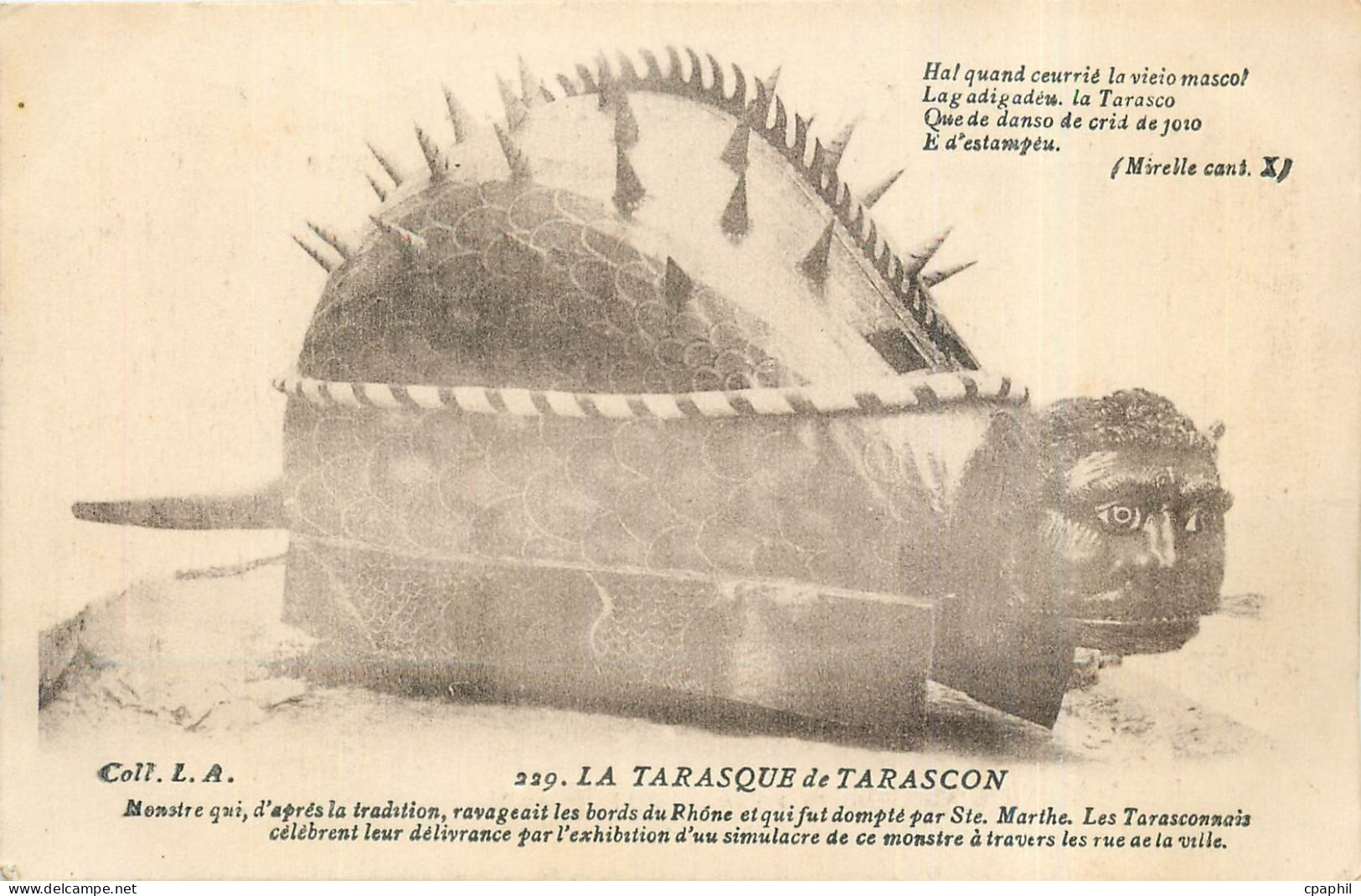 CPA La Tarasque de Tarascon