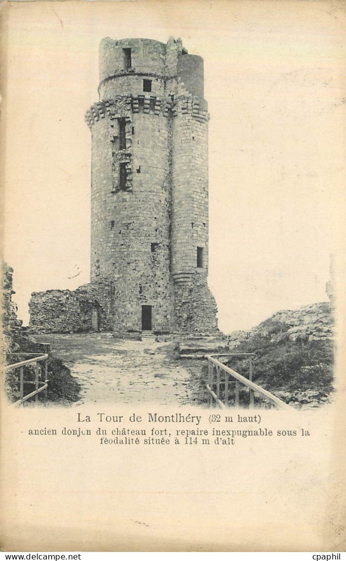CPA La Tour de Montlhery