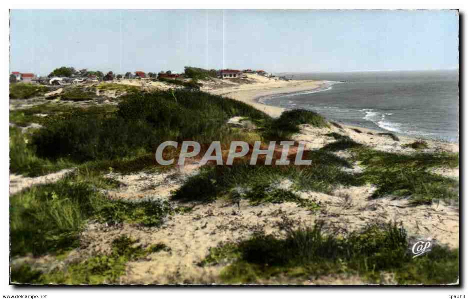 CPA La Tranche Sur Mer Vue generale de la cote