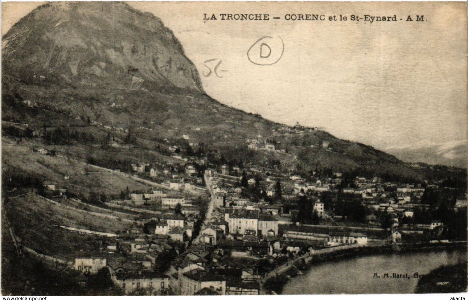CPA La TRONCHE - CORENC - CORENC et le St-Eynard (489305)