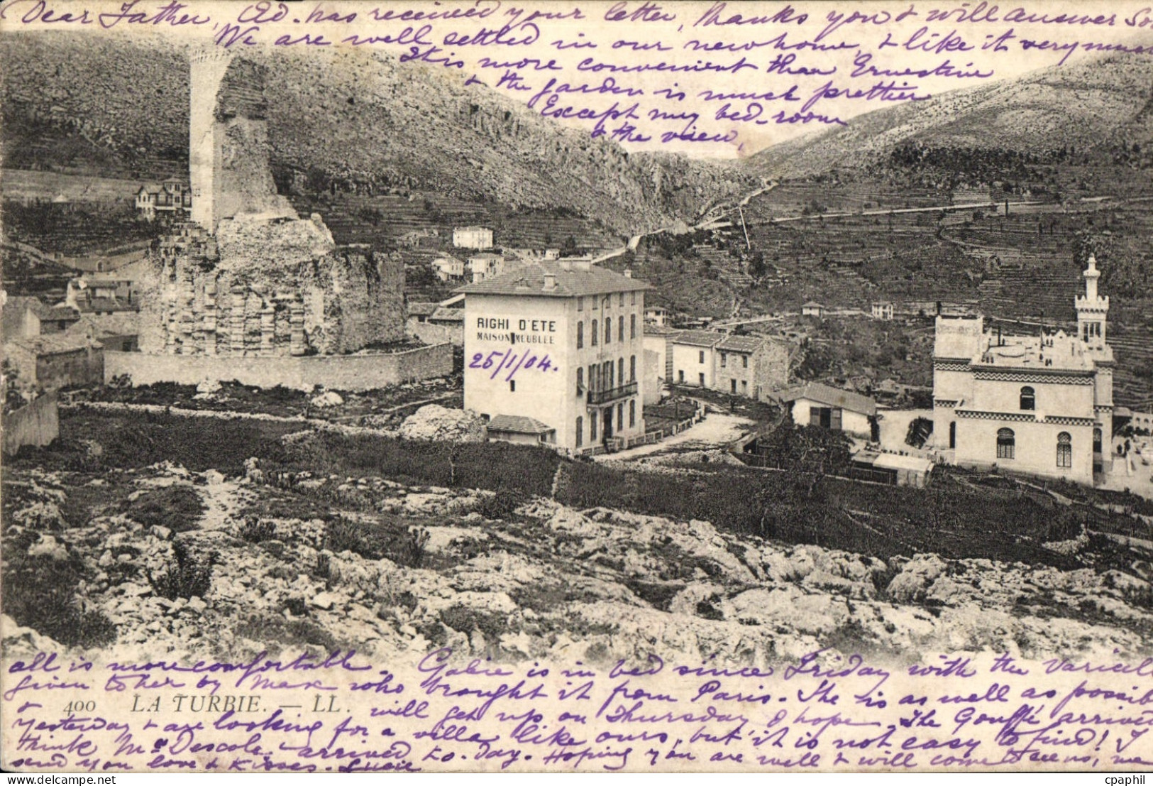 CPA La Turbie