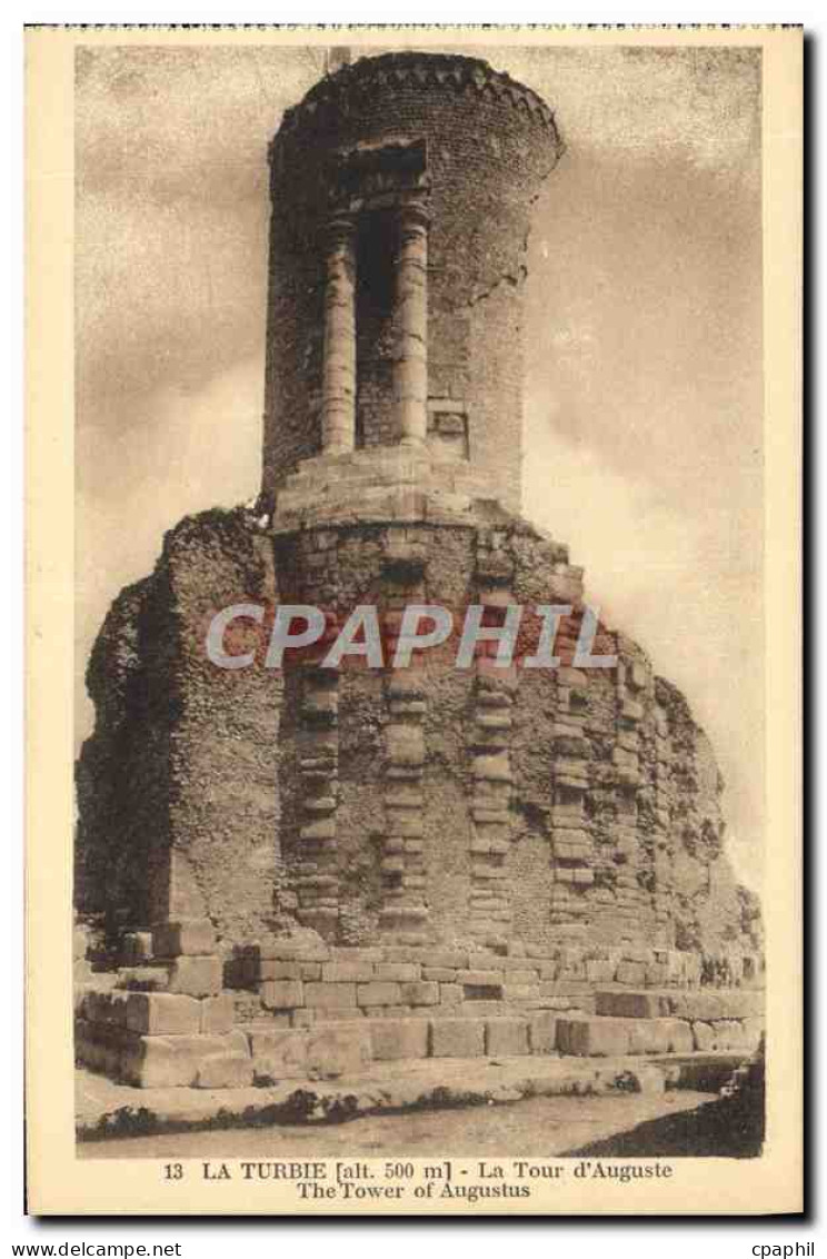 CPA La Turbie La tour d'Auguste
