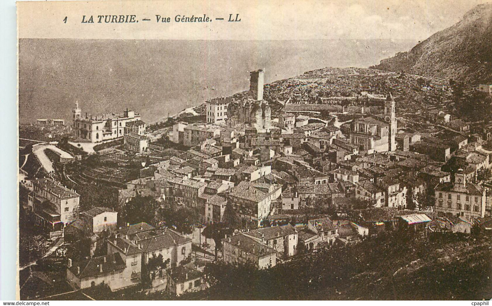 CPA La Turbie Vue Generale