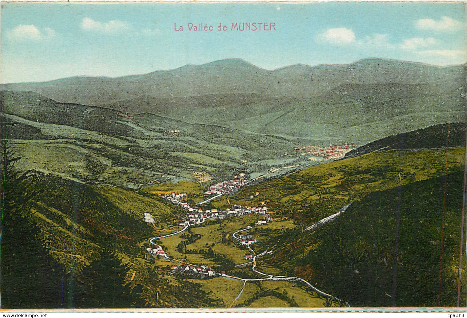 CPA La vallee de munster