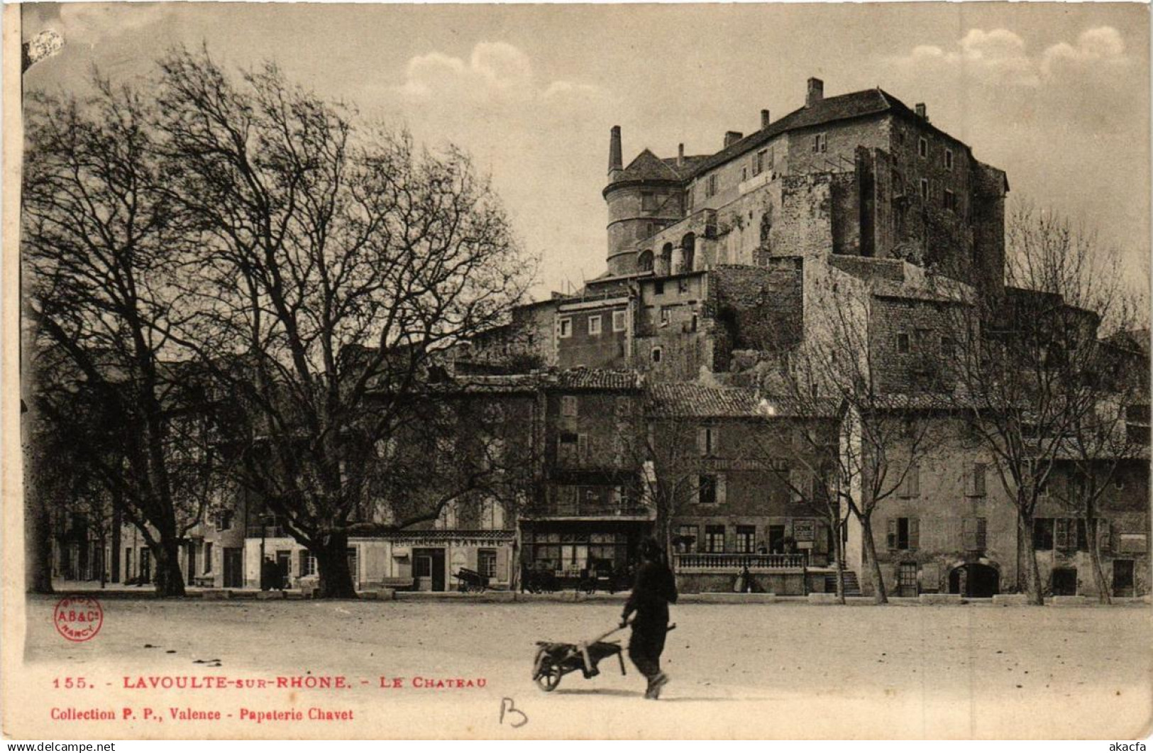 CPA La VOULTE-sur-RHONE Le Chateau (660627)