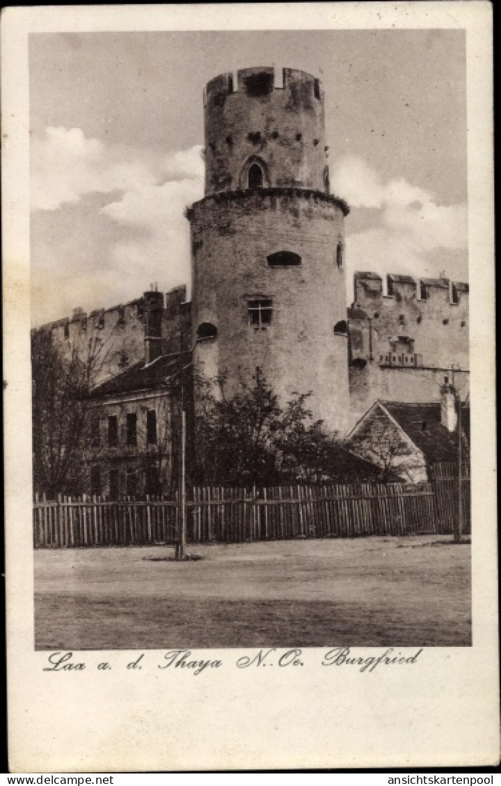 CPA Laa an der Thaya in Niederösterreich, Burgfried