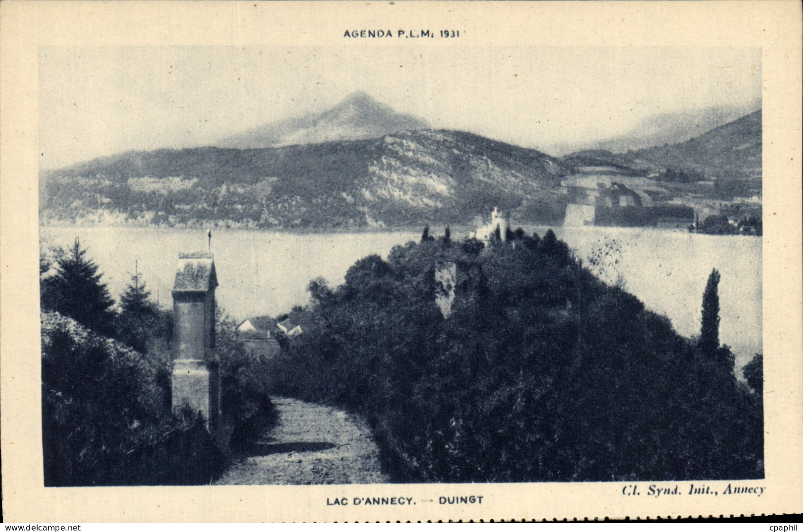 CPA Lac d'Annecy Duingt