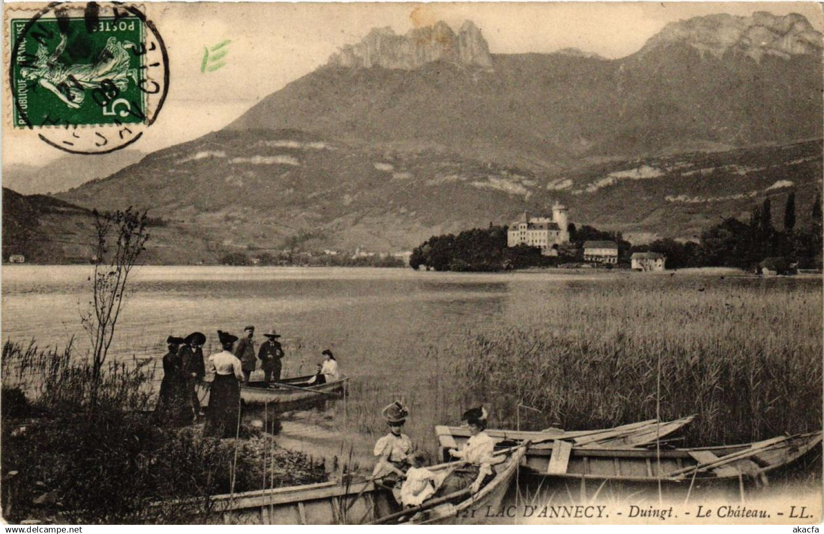 CPA Lac d'ANNECY DUINGT - Le Chateau (618438)