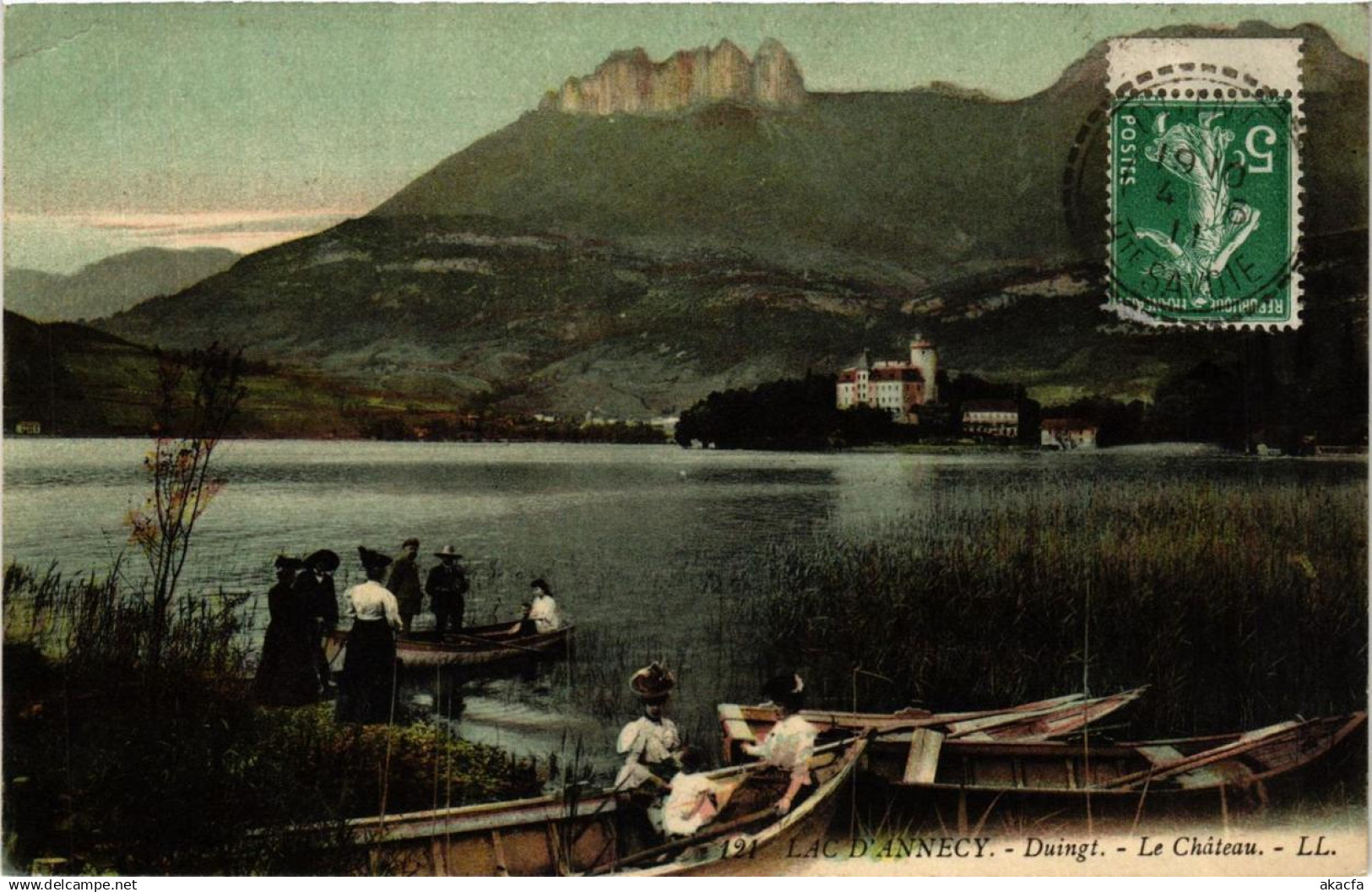 CPA Lac d'ANNECY DUINGT - Le Chateau (618451)