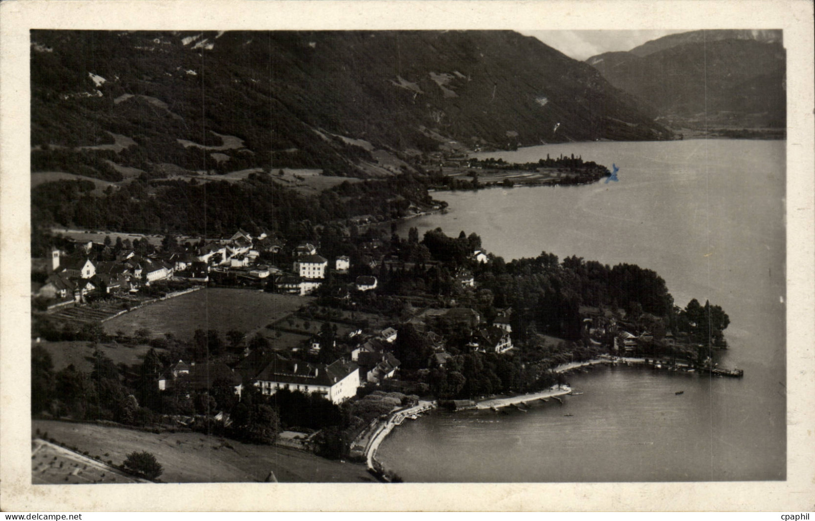CPA Lac d'Annecy Talloires Due generale
