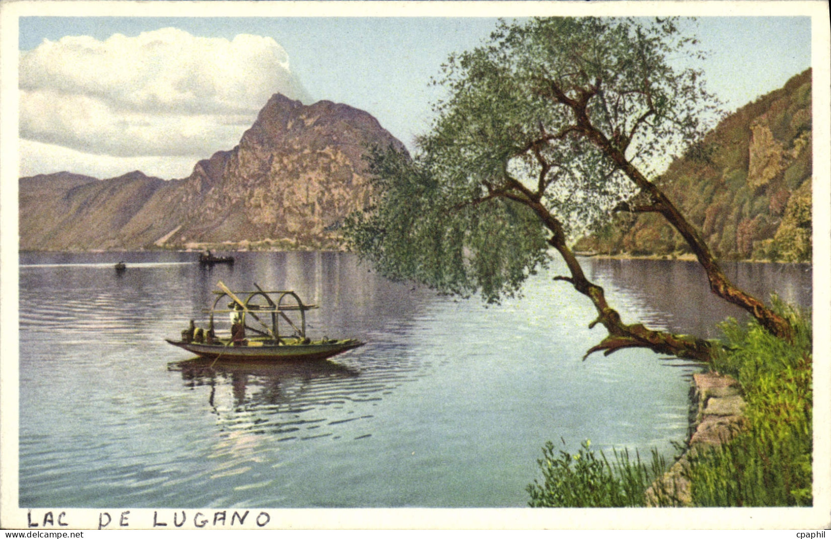 CPA Lac De Lugano