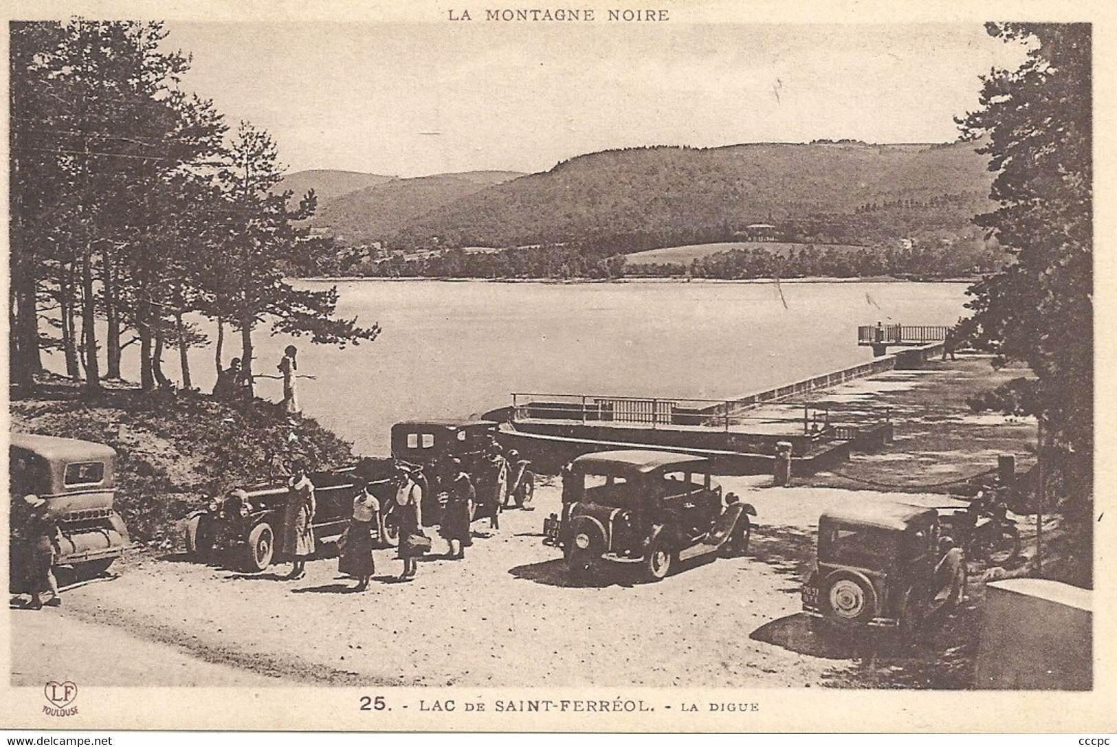 CPA Lac de Saint-Ferréol La Digue