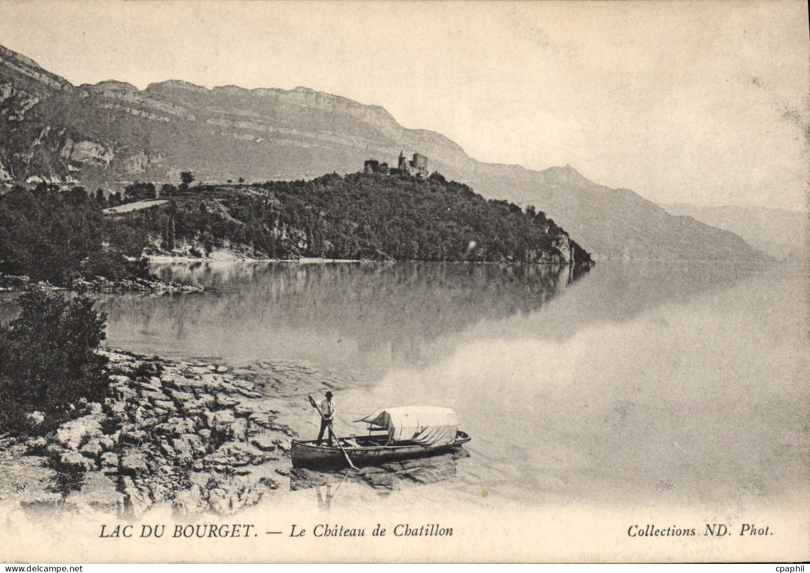 CPA Lac du Bourget Le Chateau de Chatillon