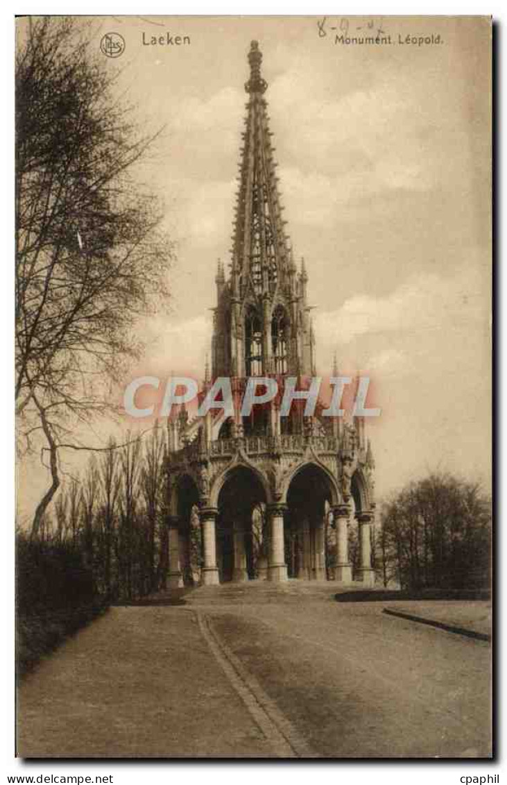 CPA Laeken Monument Leopold