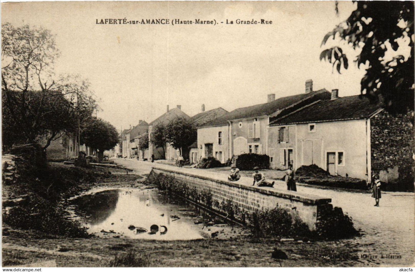 CPA Laferte sur Amance - La Grande Rue (277095)