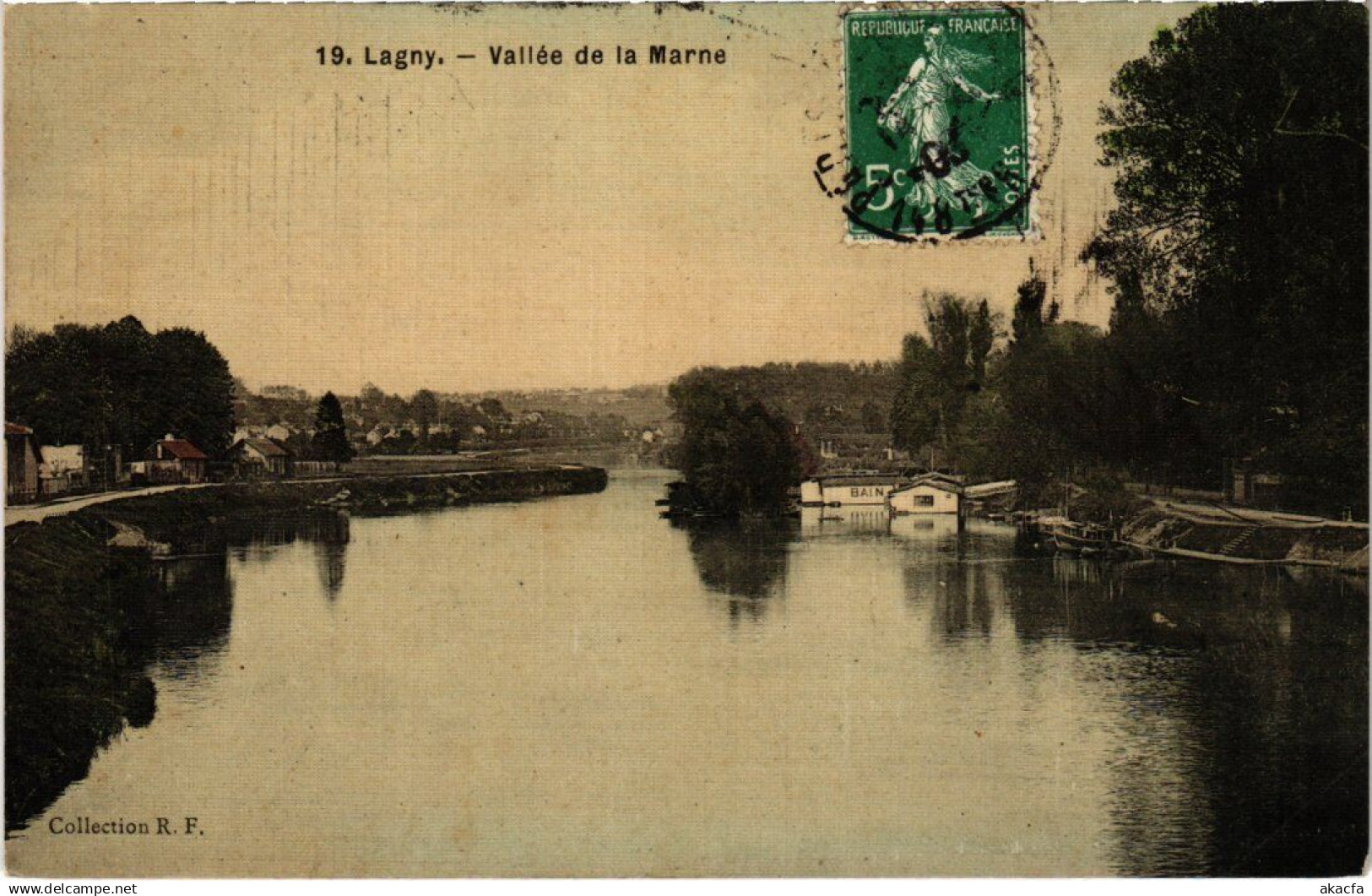 CPA LAGNY-sur-MARNE Vallee de la Marne (1329703)