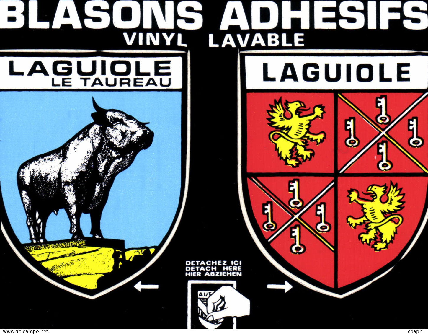 CPA Laguiole le taureau