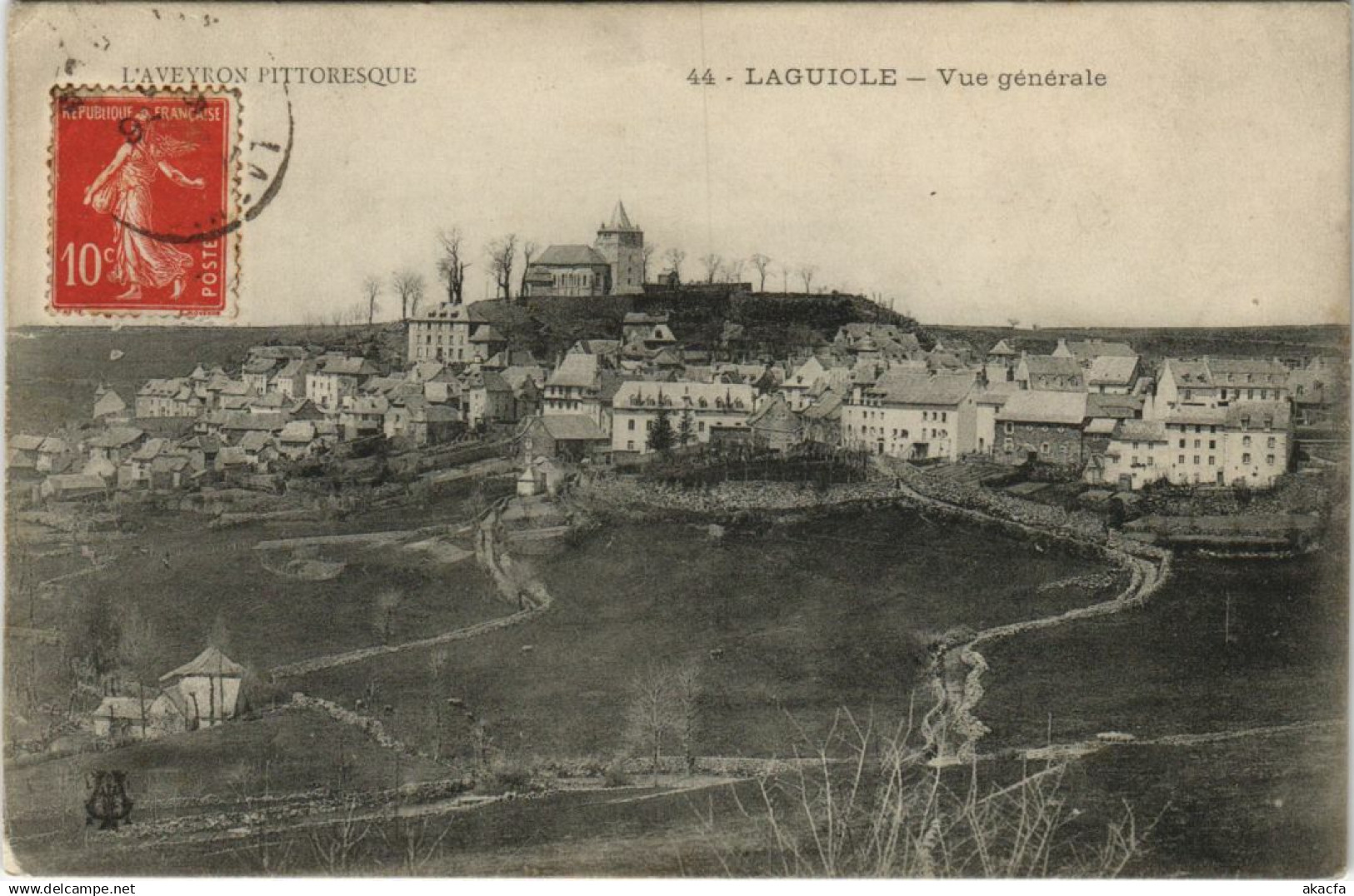 CPA LAGUIOLE - Vue générale (133373)