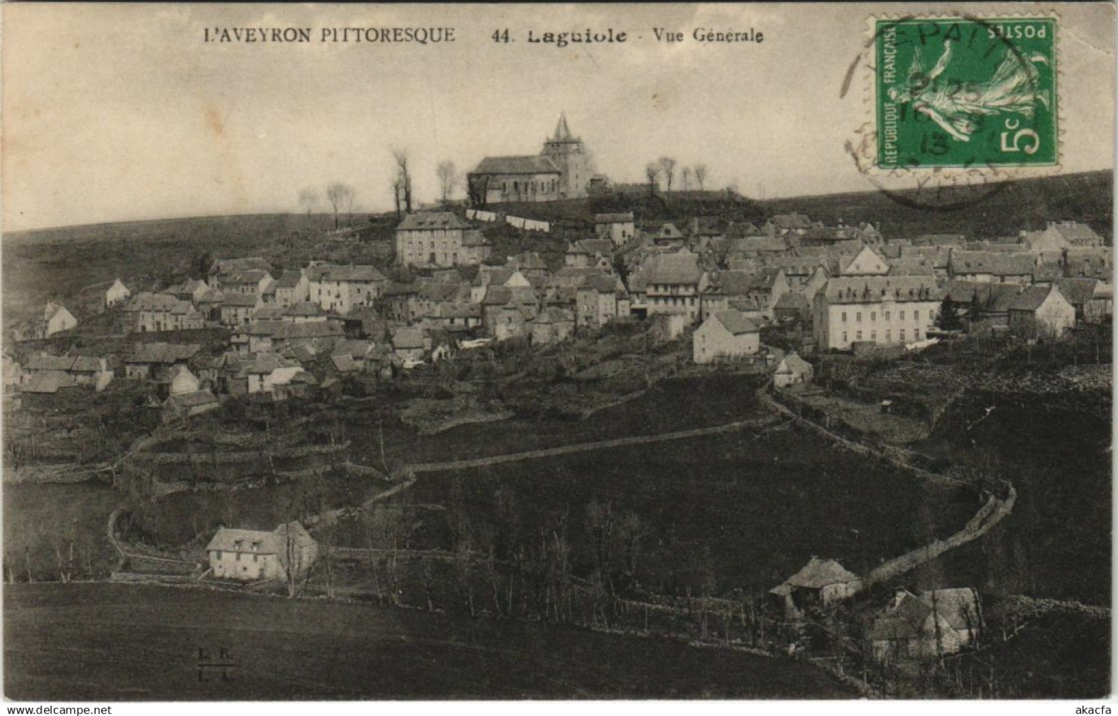 CPA LAGUIOLE - Vue générale (133378)