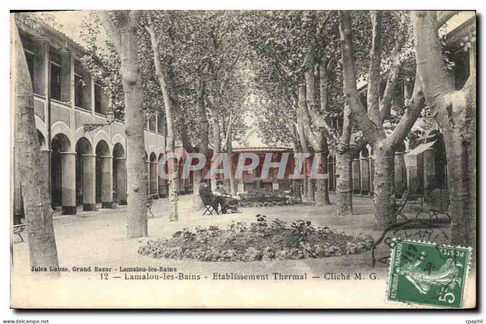CPA Lamalou les Bains Etablissement Thermal