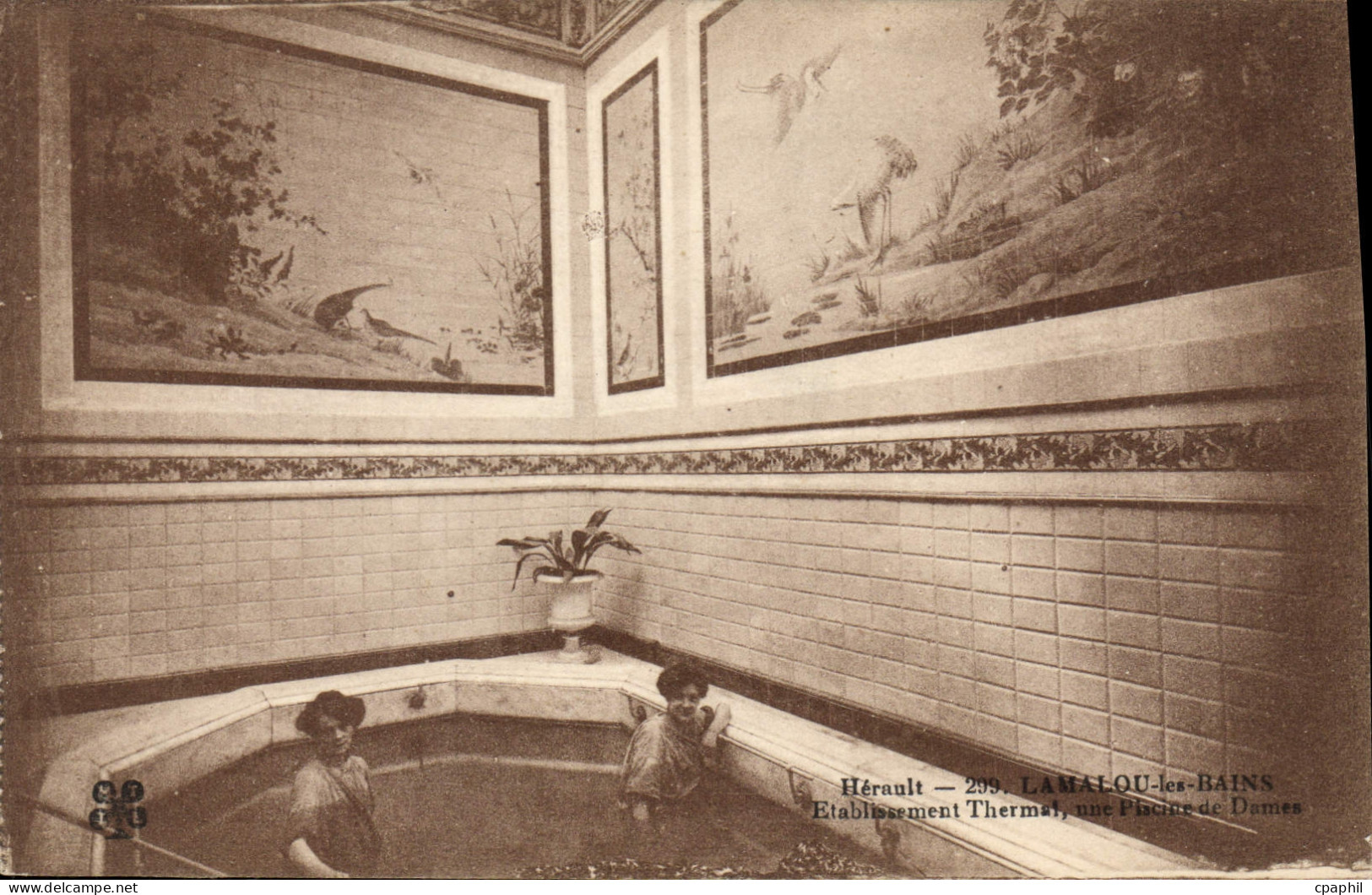 CPA LAMALOU LES BAINS Etablissment Thermal