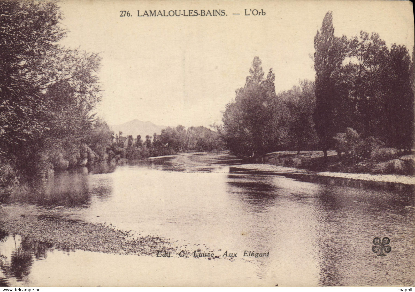 CPA Lamalou les Bains l'Orb