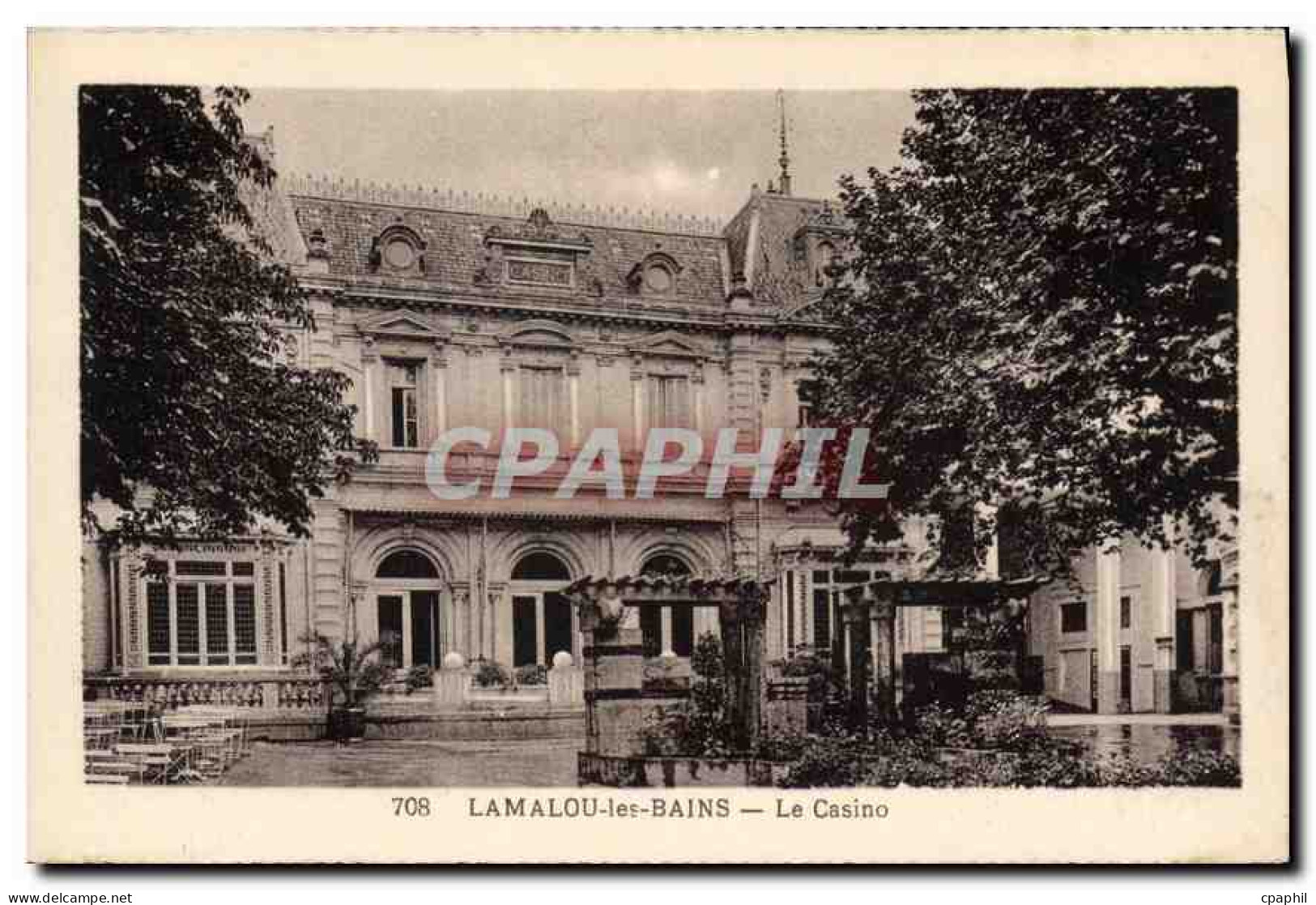 CPA LAMALOU les BAINS Le Casino