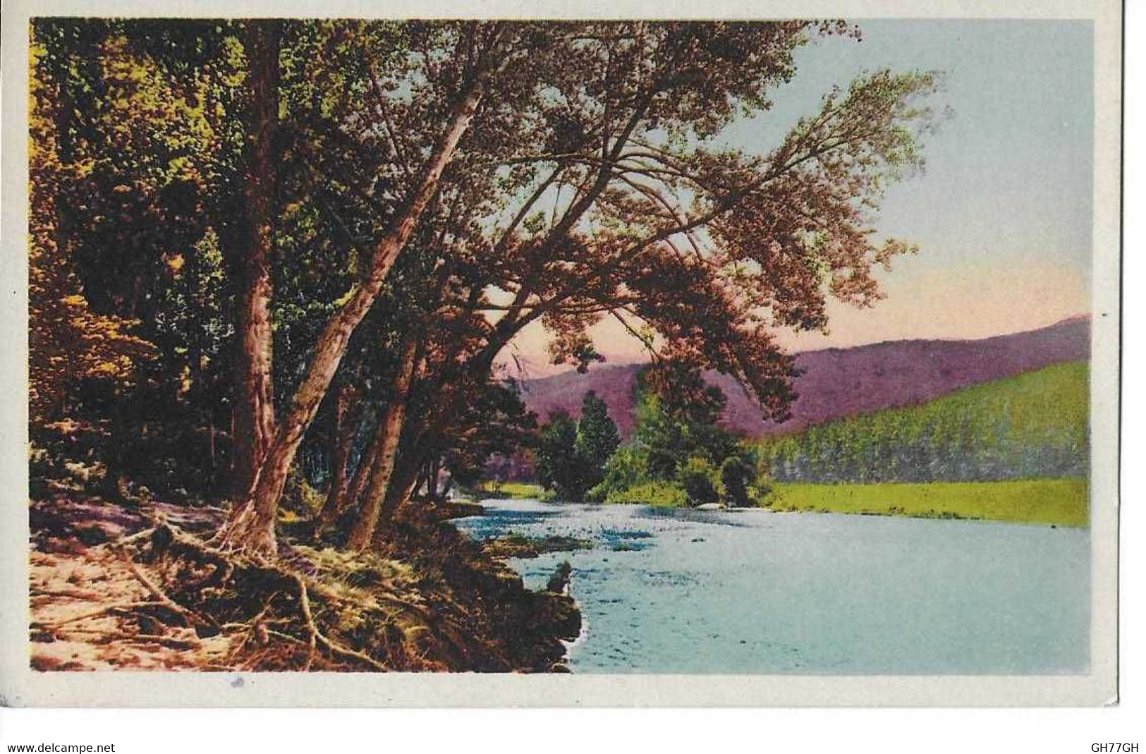 CPA LAMALOU-LES-BAINS série "L'Hérault Illustré" -bords de l'Orb