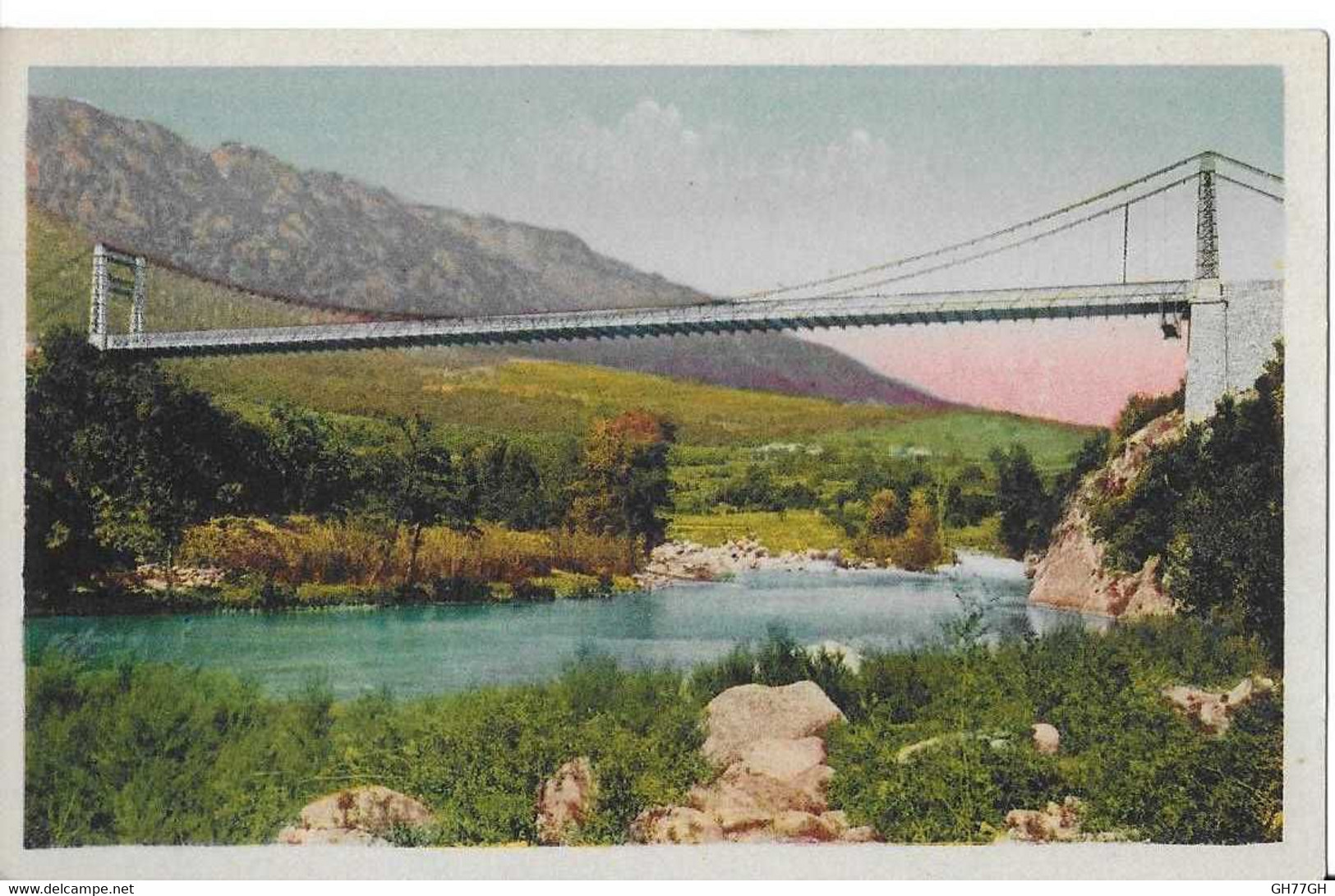 CPA LAMALOU-LES-BAINS série "L'Hérault Illustré" -pont de terrassac