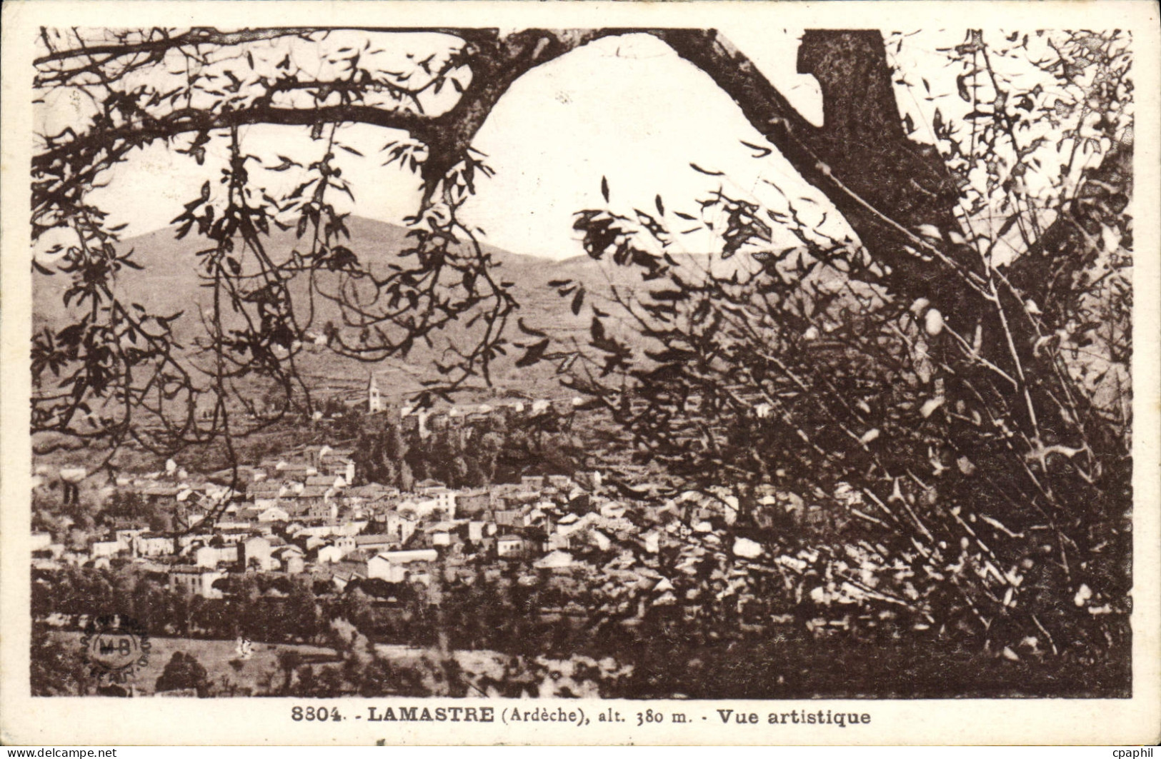 CPA Lamastre Vue Artistique
