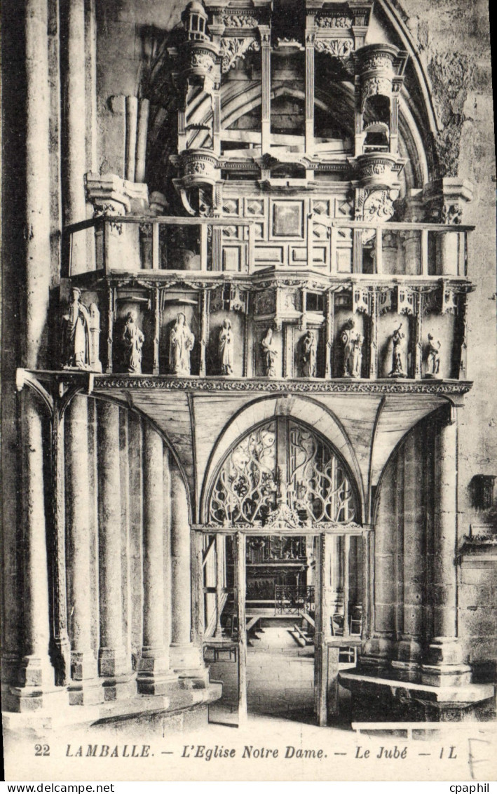 CPA Lamballe L'Eglise Notre Dame Le Jube