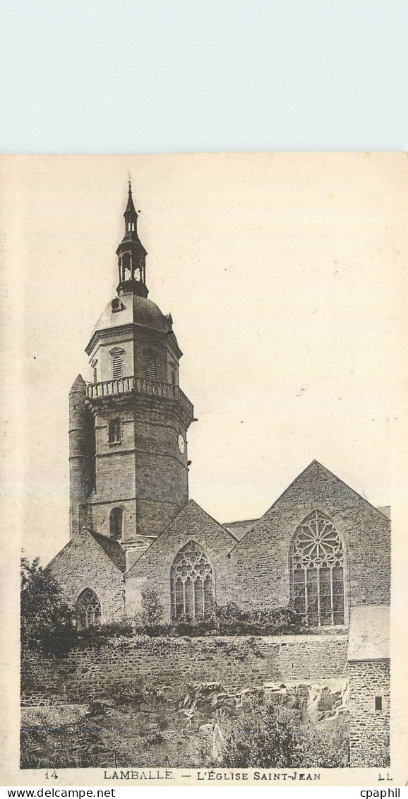 CPA Lamballe L'Eglise Saint Jean