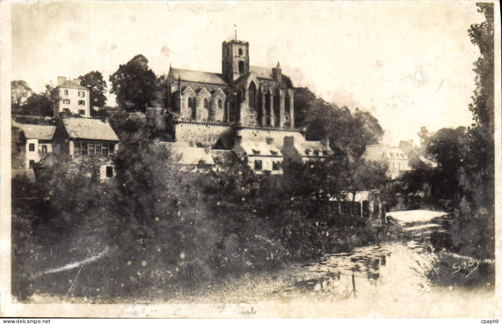 CPA Lamballe La Riviere le Gouessant
