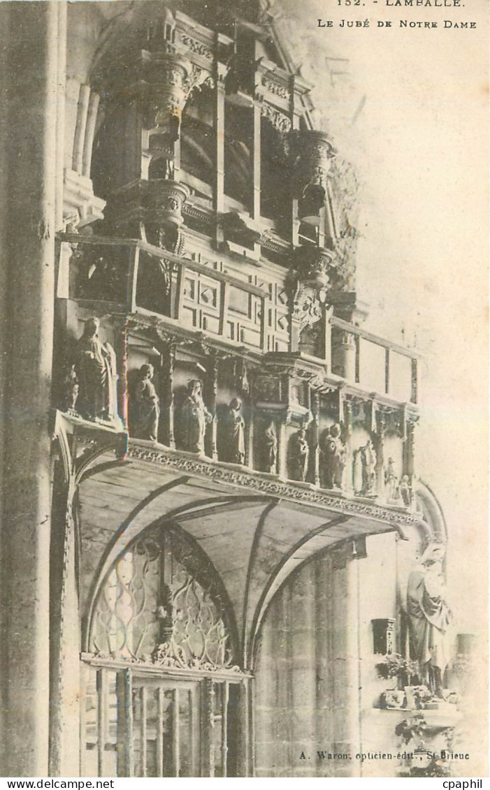 CPA Lamballe Le June de Notre Dame