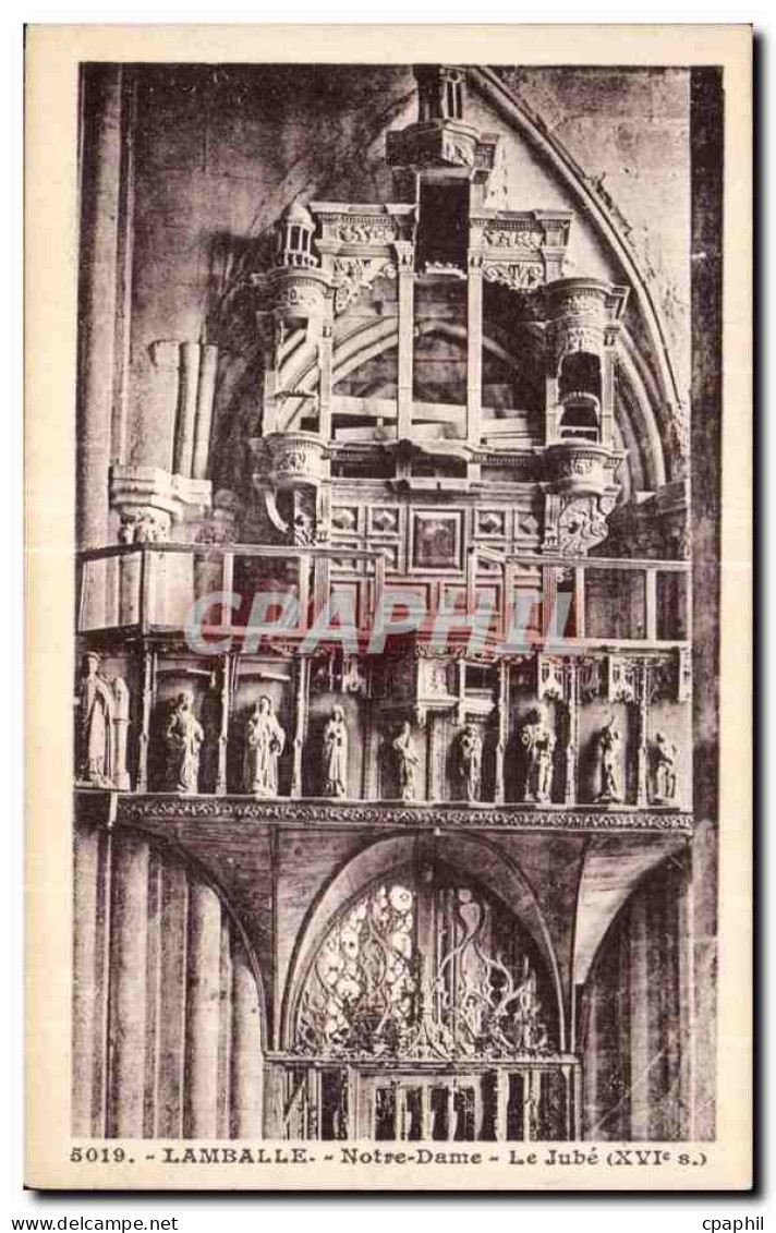 CPA Lamballe Notre Dame Le Jube