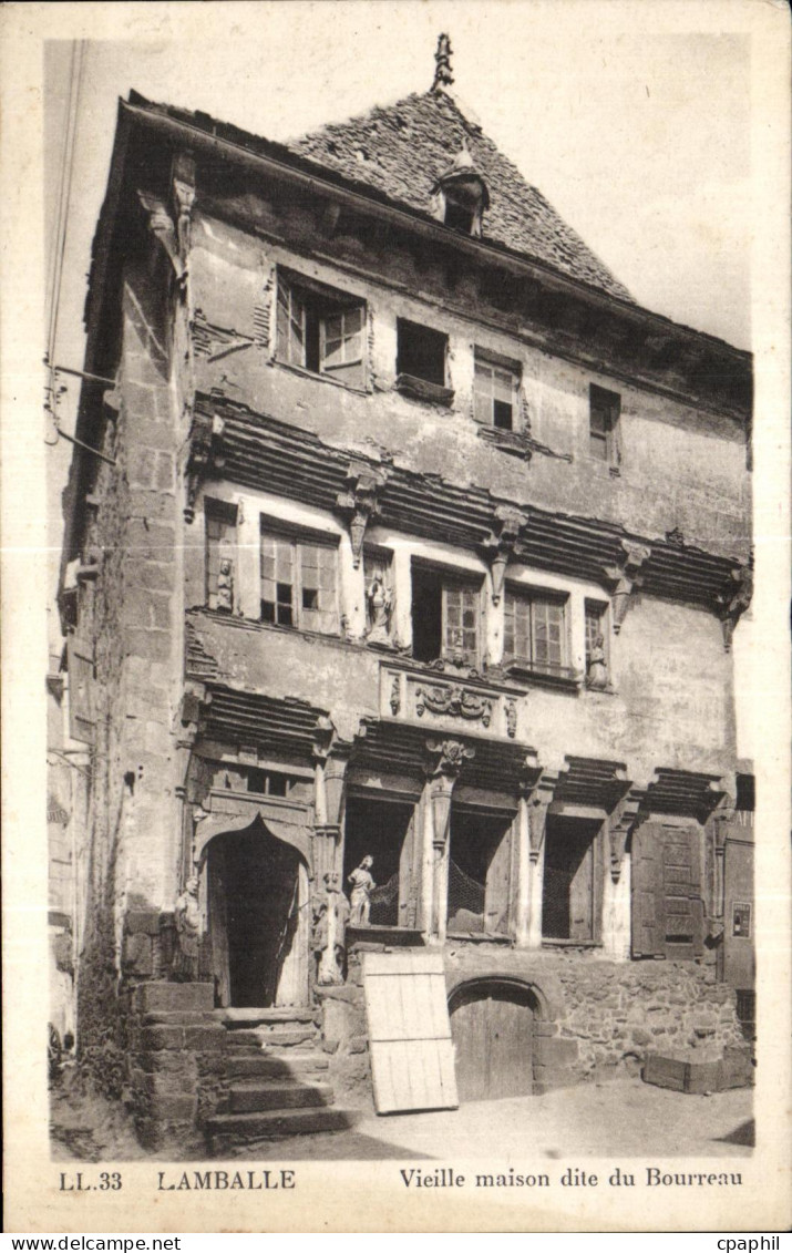 CPA Lamballe Vieille maison dite du Bourreau