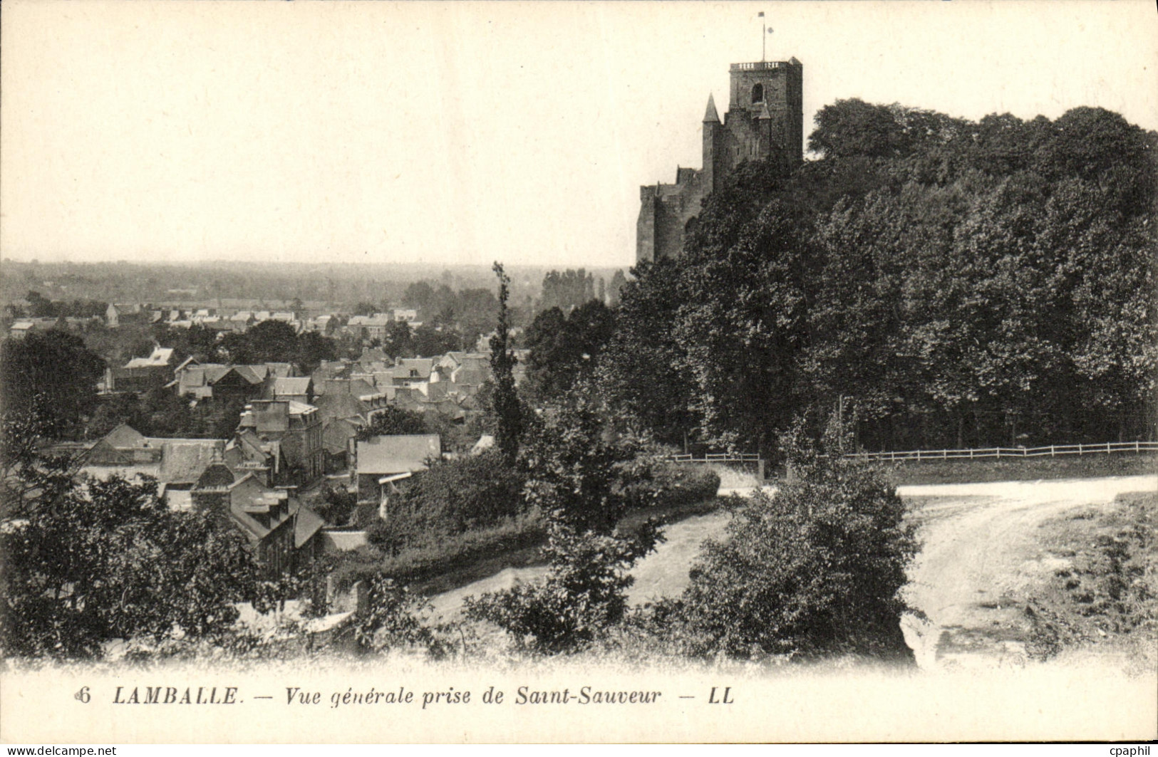 CPA Lamballe Vue generale Prise de Saint Sauveur
