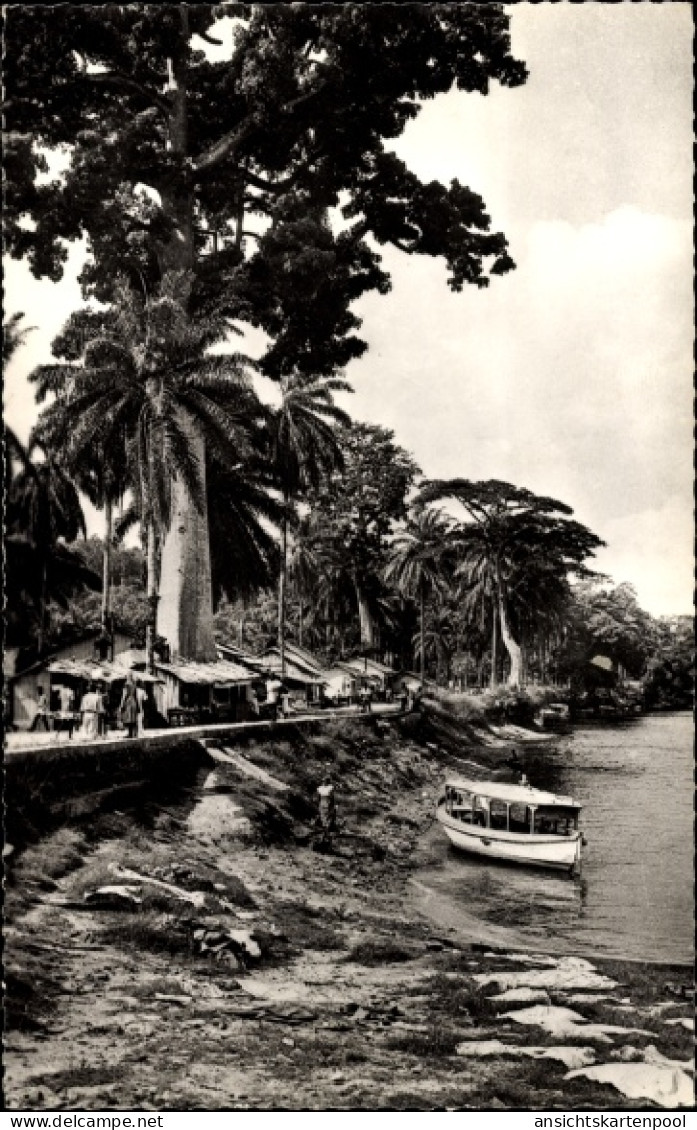 CPA Lambarene Gabun, Debarcadere