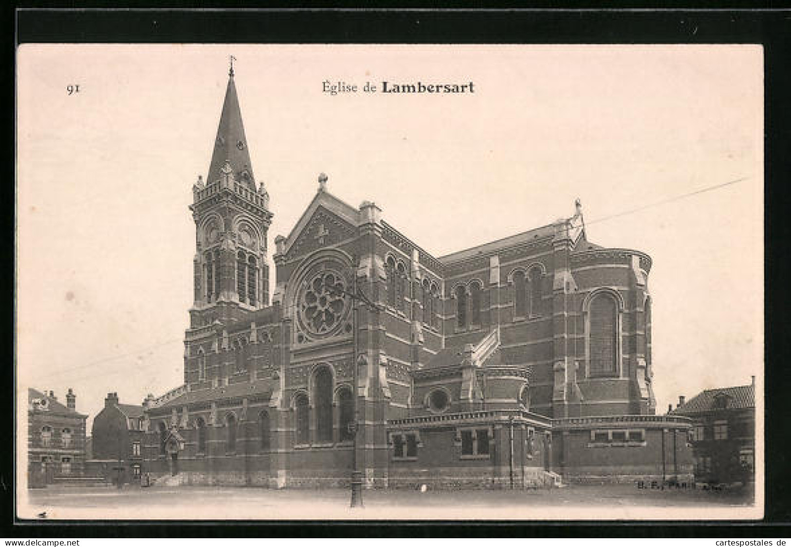 CPA Lambersart, l'Église