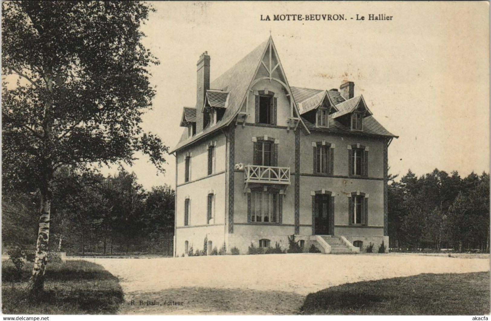 CPA LAMOTTE BEUVRON-Le Hallier (26925)