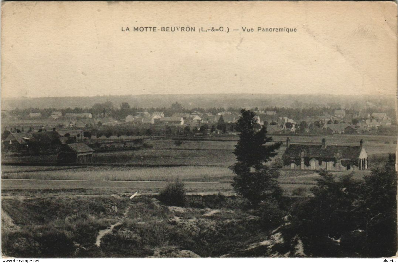 CPA LAMOTTE BEUVRON-Vue panoramique (26905)