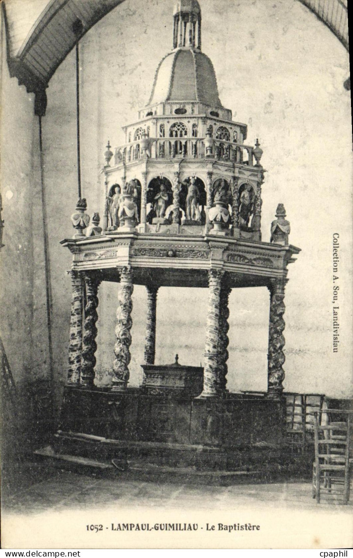 CPA Lampaul Guimiliau Le baptiste