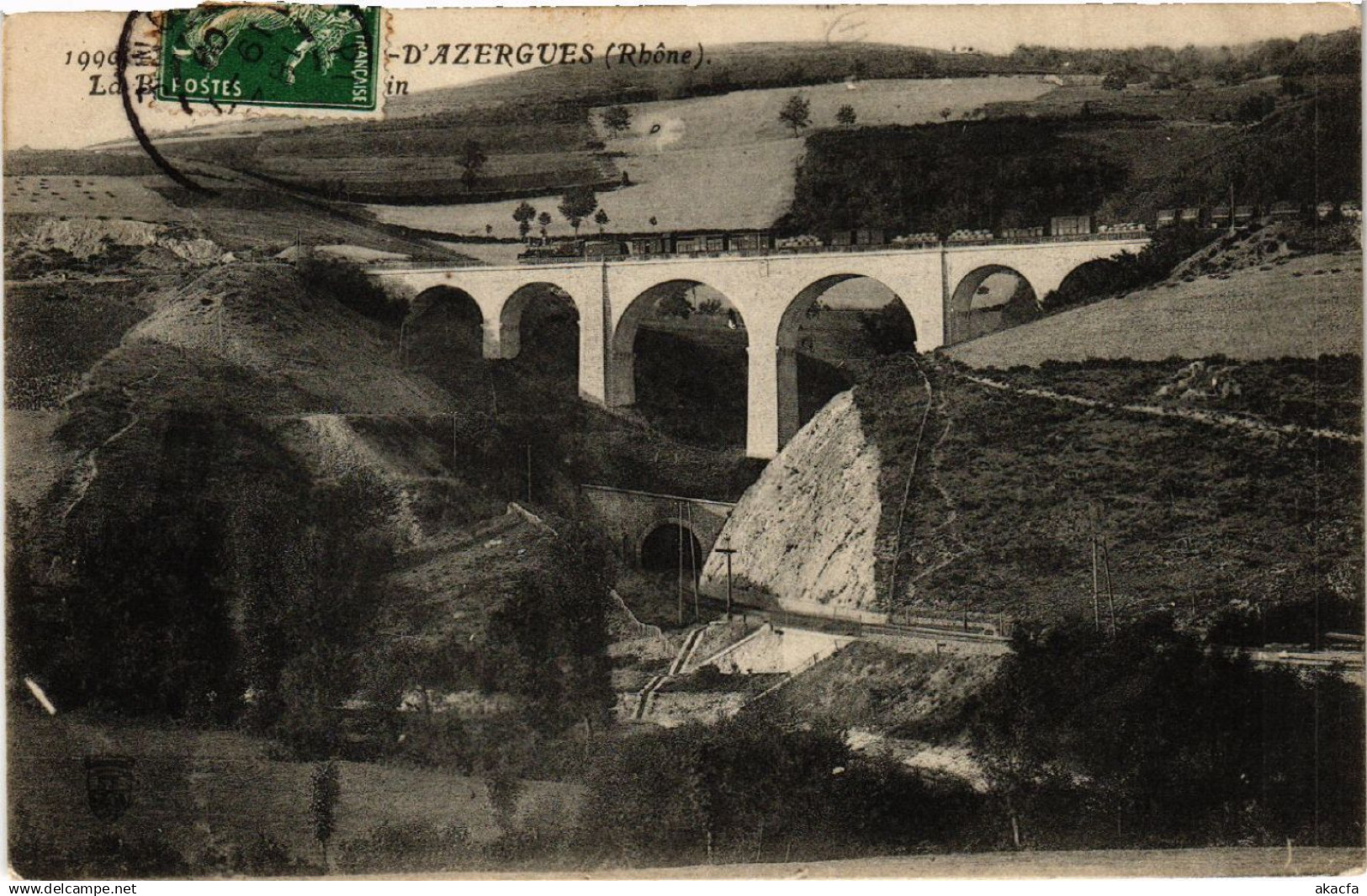 CPA LAMURE-sur-AZERGUES Viaduc (462027)