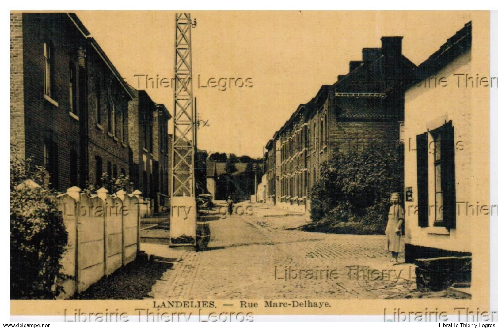 CPA Landelies rue Marie Delhaye   Montigny-le-Tilleul