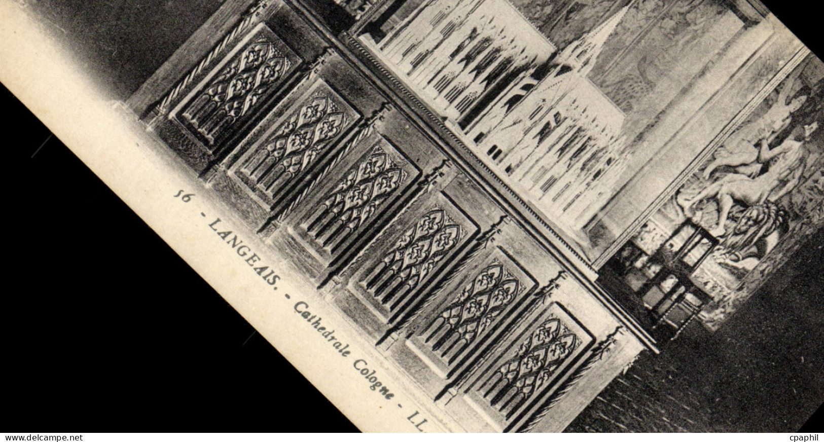 CPA Langeais Cathedrale
