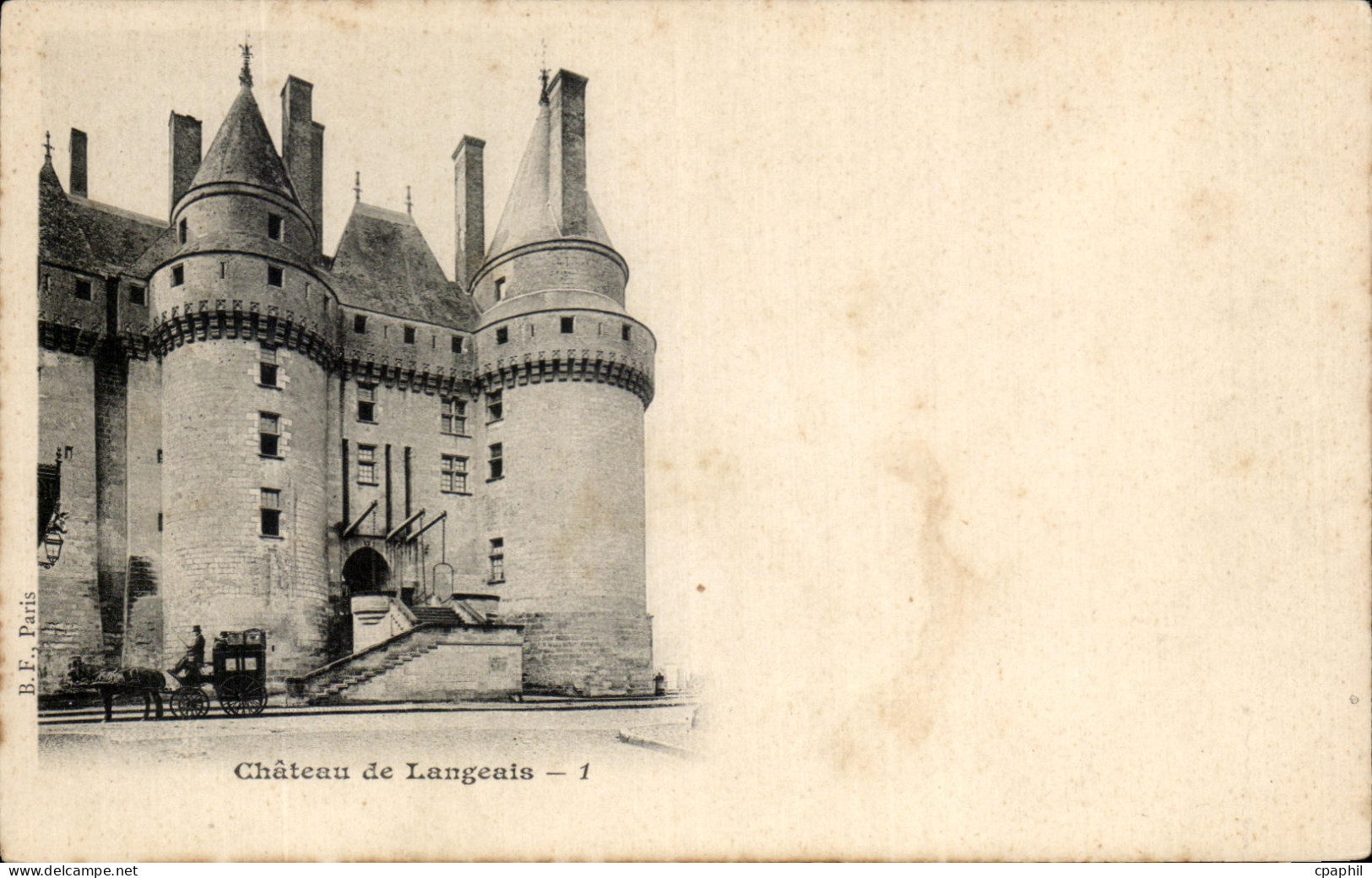 CPA Langeais Chateau de Langeais