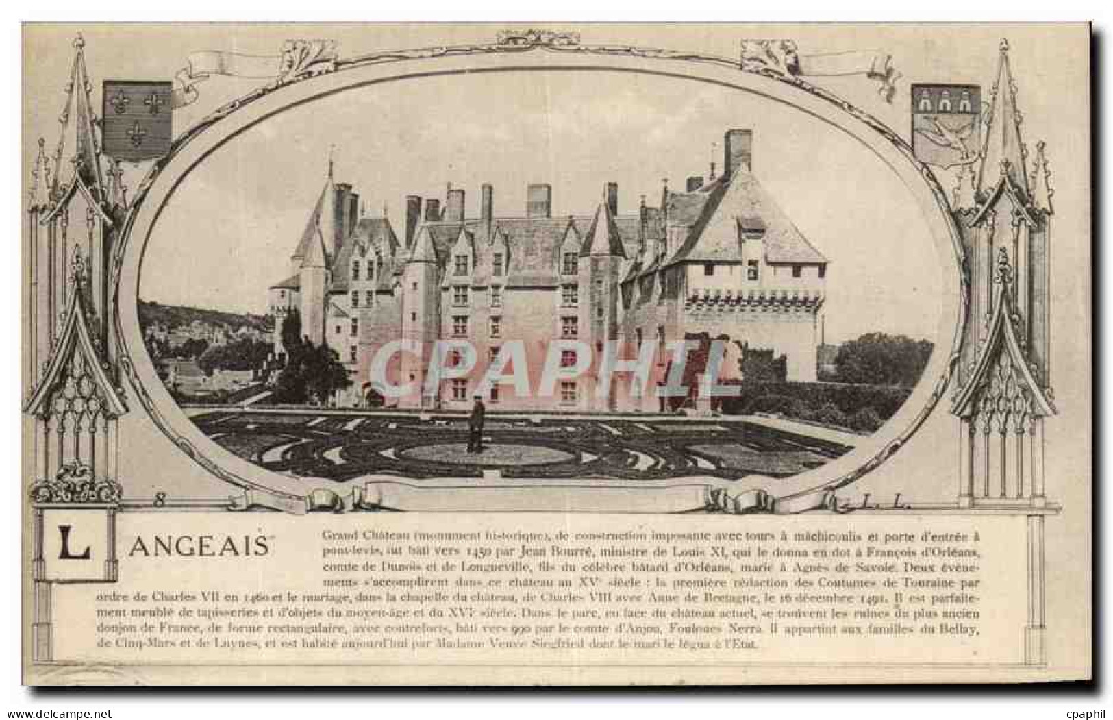 CPA Langeais Grand Chateau