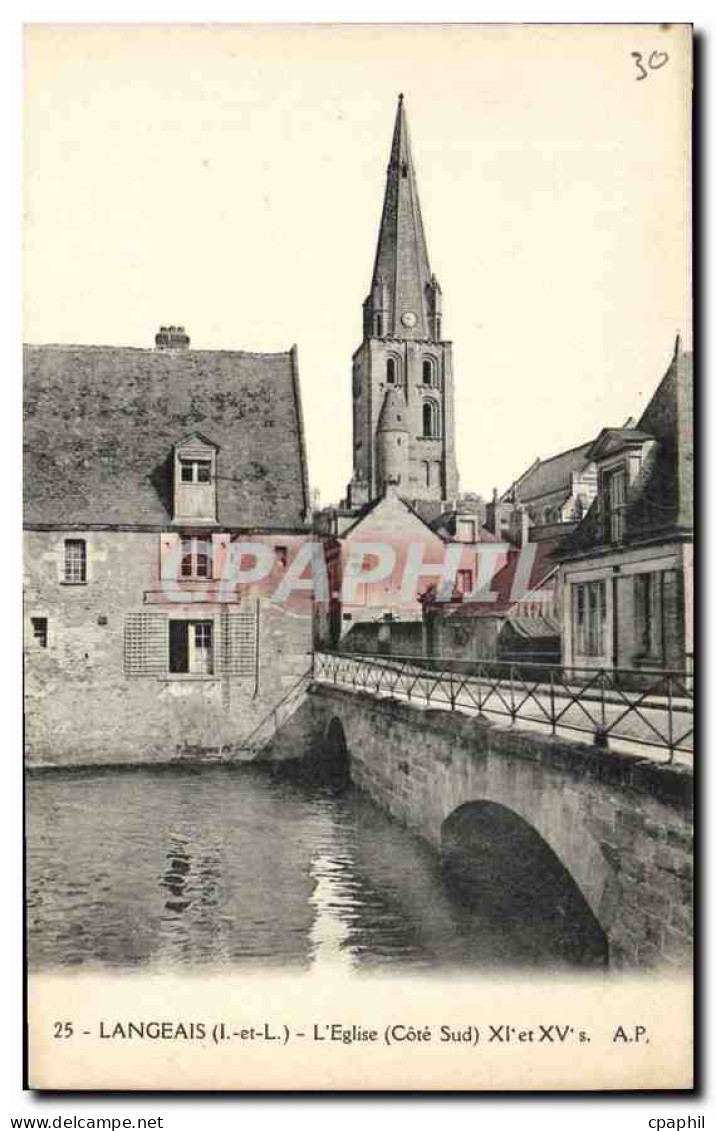CPA Langeais L'Eglise