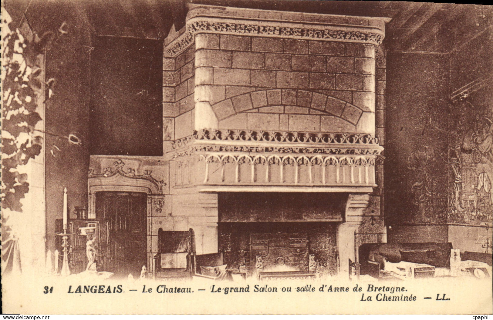 CPA Langeais Le Chateau